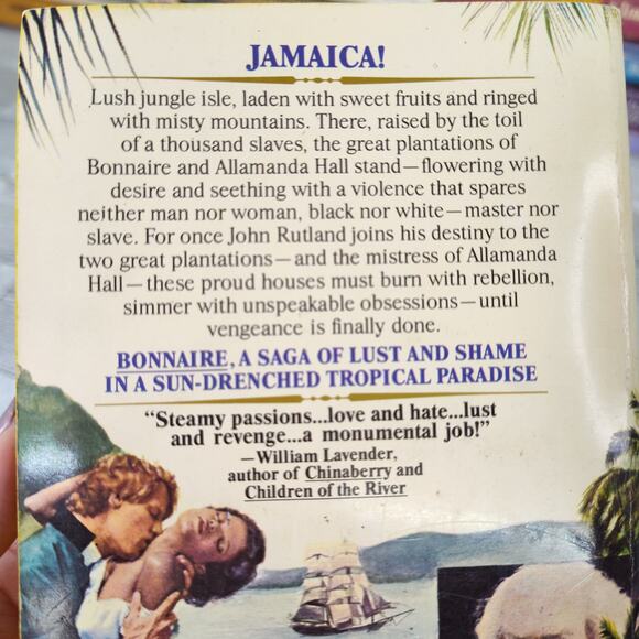 Bonnaire by Delphine Marlowe 1980 Jove 1st‎ Edition Historical Romance Paperback - Picture 5 of 12